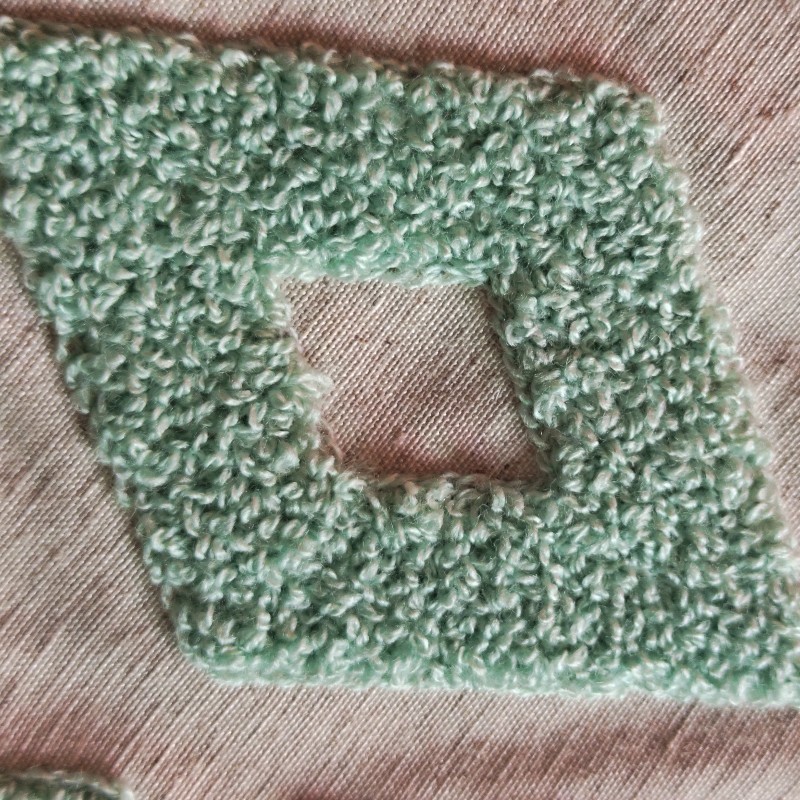 Mode de tissu peluche recyclé